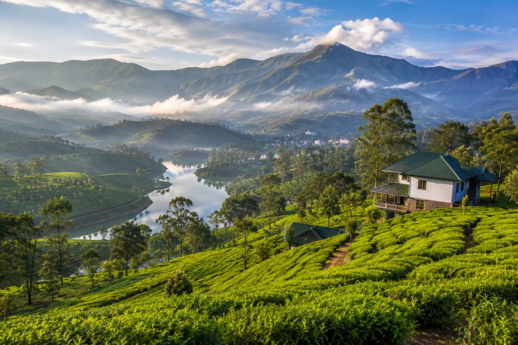 Munnar is one of the best vacation places in India