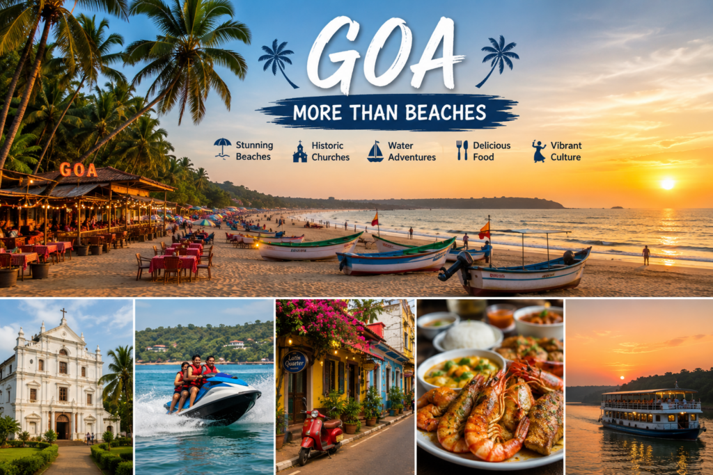 Goa is one of the best vacation places in India